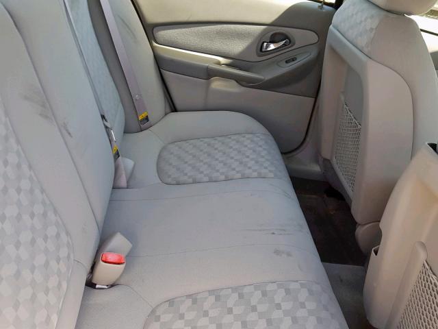 1G1ZT54875F126638 - 2005 CHEVROLET MALIBU LS BLACK photo 6