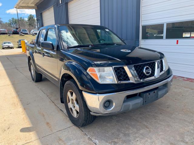 1N6AD07W35C444172 - 2005 NISSAN FRONTIER C BLACK photo 1