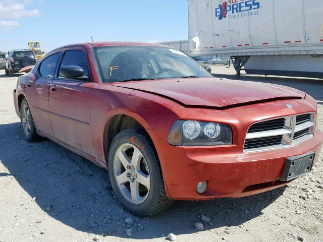 2B3KK33G68H259422 - 2008 DODGE CHARGER SX RED photo 1