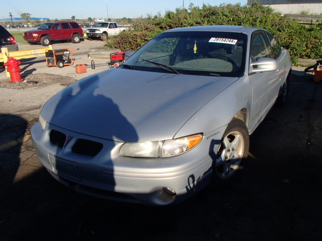 1G2WP12K7WF330335 - 1998 PONTIAC GRAND PRIX GRAY photo 2