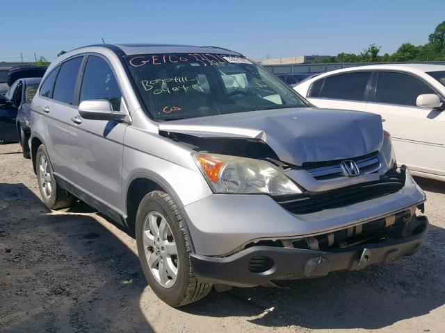 5J6RE38749L027882 - 2009 HONDA CR-V EXL SILVER photo 1