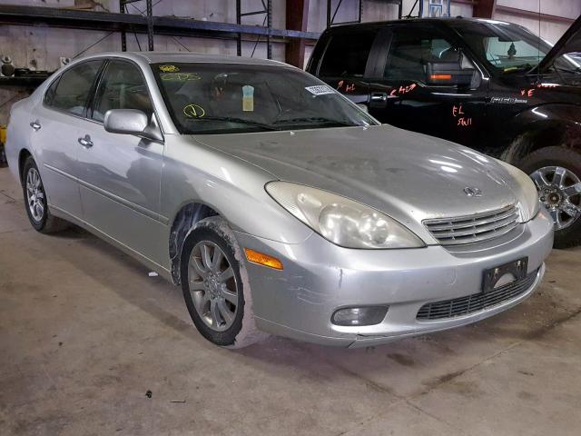 JTHBF30GX20015239 - 2002 LEXUS ES 300 SILVER photo 1