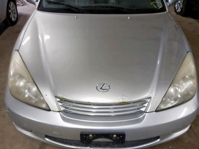 JTHBF30GX20015239 - 2002 LEXUS ES 300 SILVER photo 7