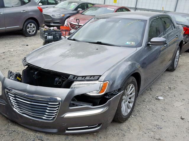 2C3CCAAG6CH129743 - 2012 CHRYSLER 300 GRAY photo 2