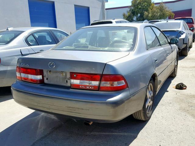 JT8BF28G6Y5078655 - 2000 LEXUS ES 300 BEIGE photo 4