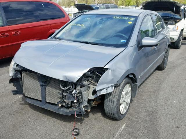 3N1AB6AP5AL657025 - 2010 NISSAN SENTRA 2.0 GRAY photo 2