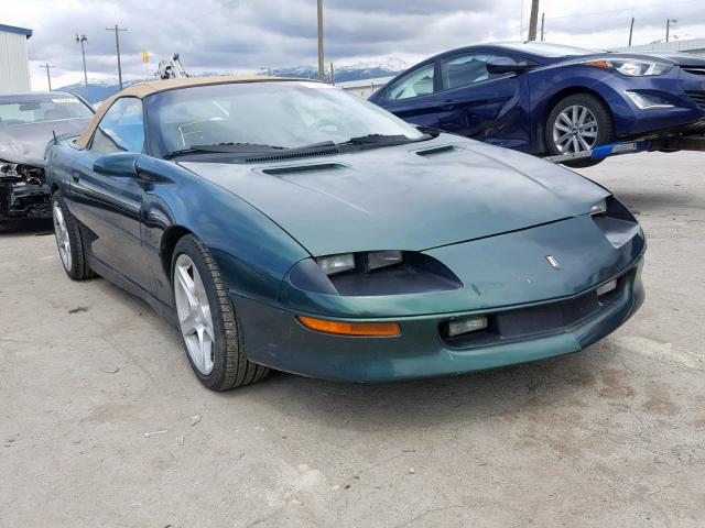 2G1FP32K2T2160432 - 1996 CHEVROLET CAMARO BAS GREEN photo 1