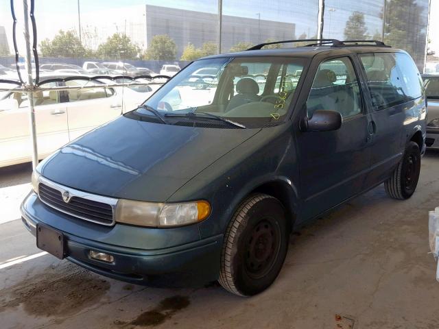 4M2DV11W4TDJ61731 - 1996 MERCURY VILLAGER GREEN photo 2