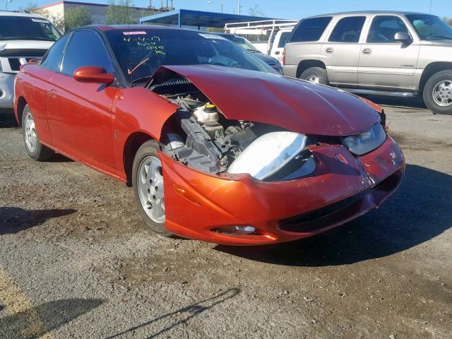 1G8ZY14752Z263803 - 2002 SATURN SC2 ORANGE photo 1