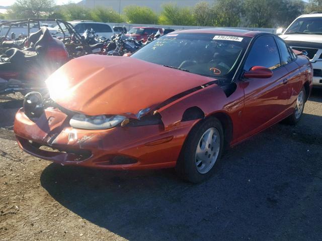 1G8ZY14752Z263803 - 2002 SATURN SC2 ORANGE photo 2