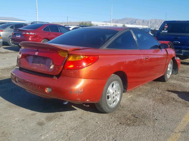 1G8ZY14752Z263803 - 2002 SATURN SC2 ORANGE photo 4