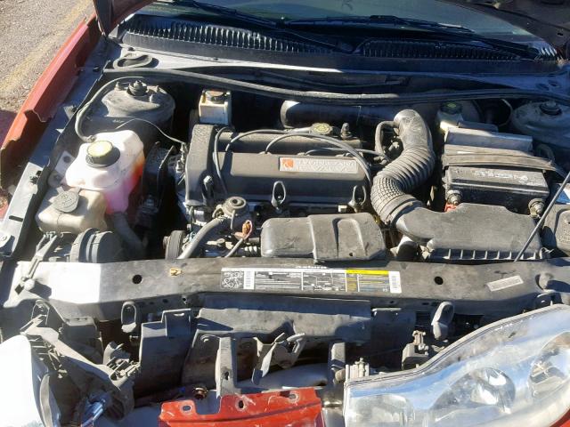 1G8ZY14752Z263803 - 2002 SATURN SC2 ORANGE photo 7