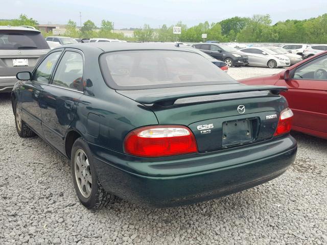 1YVGF22C4Y5157667 - 2000 MAZDA 626 ES GREEN photo 3