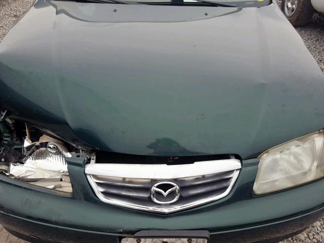 1YVGF22C4Y5157667 - 2000 MAZDA 626 ES GREEN photo 7