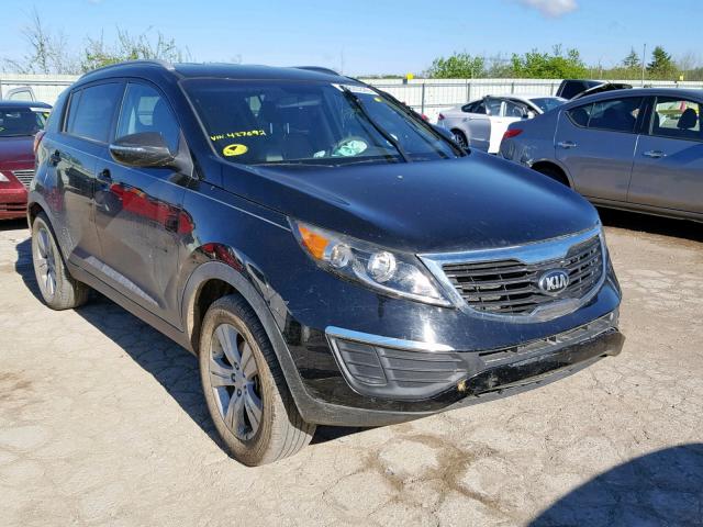 KNDPB3A20D7487692 - 2013 KIA SPORTAGE B BLACK photo 1