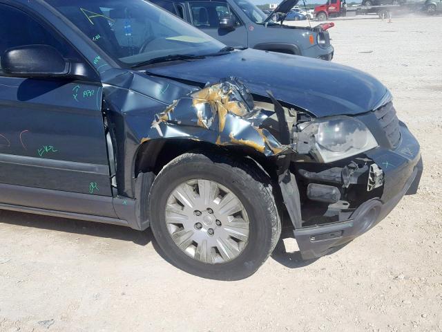 2A4GM48486R672477 - 2006 CHRYSLER PACIFICA GRAY photo 9