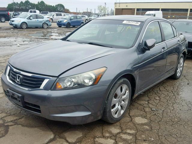 1HGCP26849A137002 - 2009 HONDA ACCORD EXL GRAY photo 2