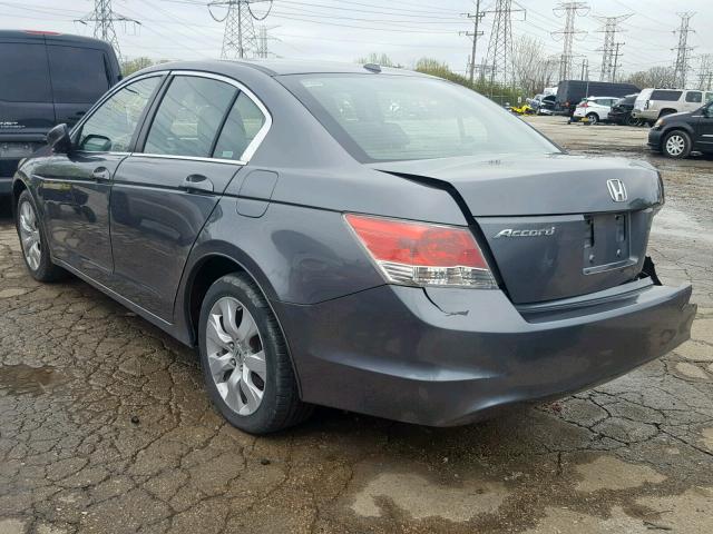 1HGCP26849A137002 - 2009 HONDA ACCORD EXL GRAY photo 3