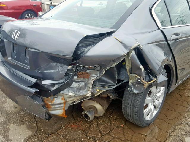 1HGCP26849A137002 - 2009 HONDA ACCORD EXL GRAY photo 9