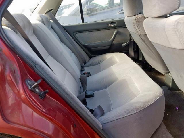 JHMCB7642PC042512 - 1993 HONDA ACCORD DX RED photo 6