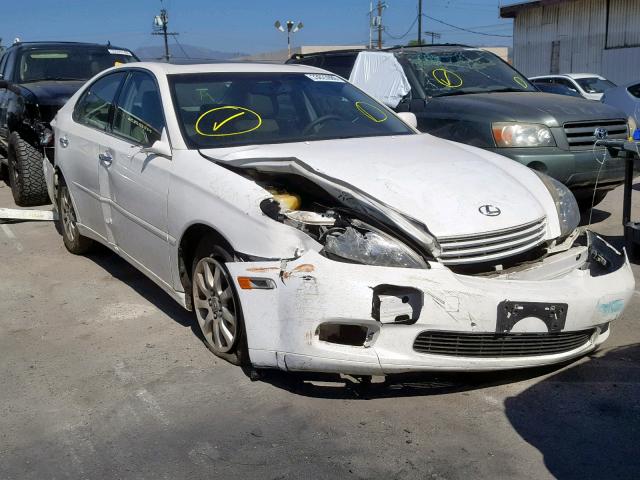 JTHBA30G745025294 - 2004 LEXUS ES 330 WHITE photo 1