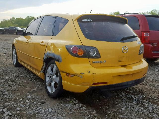 JM1BK343641217920 - 2004 MAZDA 3 HATCHBAC YELLOW photo 3