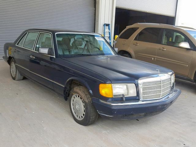 WDBCA25DXMA592393 - 1991 MERCEDES-BENZ 300 SEL BLUE photo 1