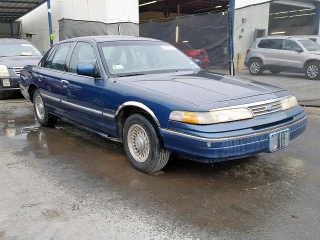 2FALP74W7PX149149 - 1993 FORD CROWN VICT BLUE photo 1