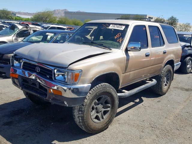 JT3VN29V9S0058536 - 1995 TOYOTA 4RUNNER VN BROWN photo 2