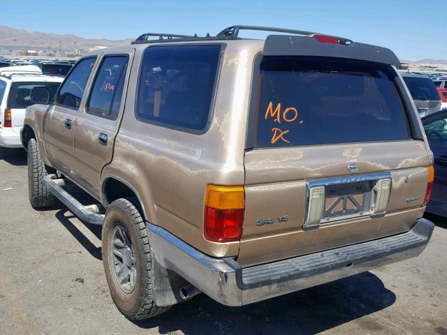 JT3VN29V9S0058536 - 1995 TOYOTA 4RUNNER VN BROWN photo 3