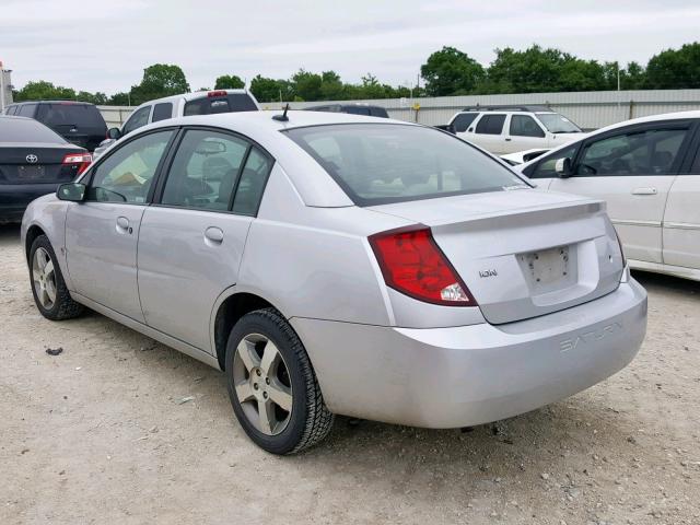 1G8AL55F87Z146975 - 2007 SATURN ION LEVEL SILVER photo 3