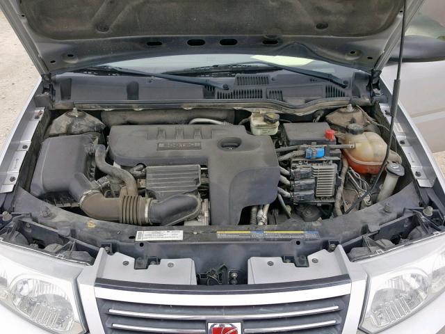 1G8AL55F87Z146975 - 2007 SATURN ION LEVEL SILVER photo 7