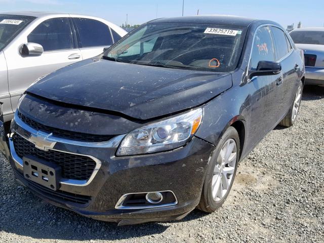 1G11F5SL6FF338122 - 2015 CHEVROLET MALIBU LTZ BLACK photo 2