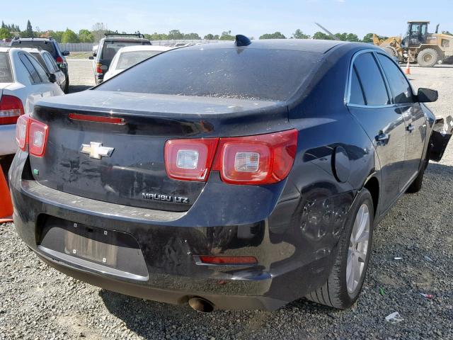 1G11F5SL6FF338122 - 2015 CHEVROLET MALIBU LTZ BLACK photo 4