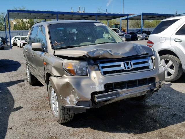 5FNYF182X8B033338 - 2008 HONDA PILOT VP GOLD photo 1