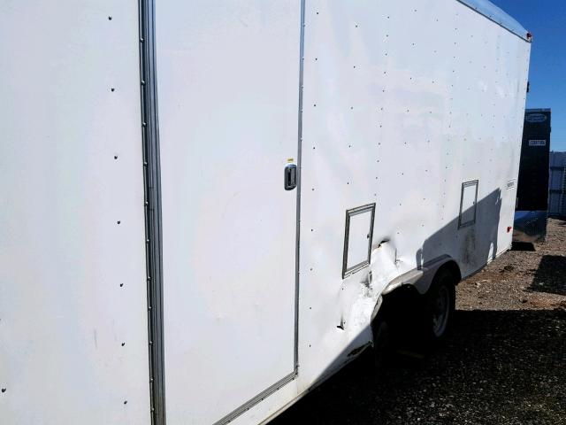 575GB2528FU276927 - 2015 HLMK TRAILER WHITE photo 9