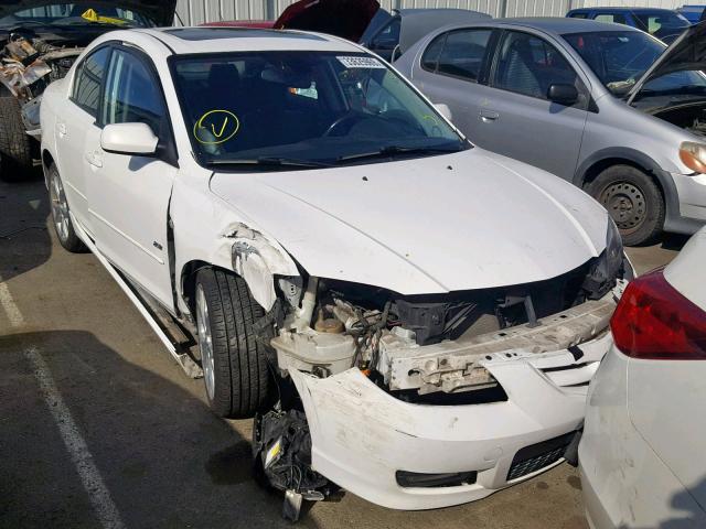 JM1BK324991228977 - 2009 MAZDA 3 S WHITE photo 1