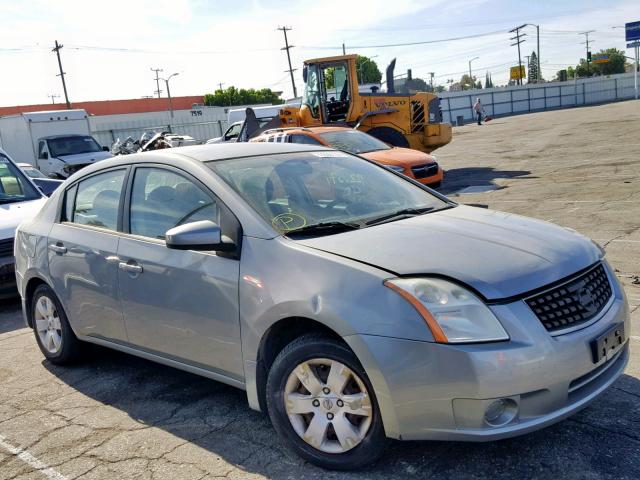 3N1AB61E78L683232 - 2008 NISSAN SENTRA 2.0 GRAY photo 1