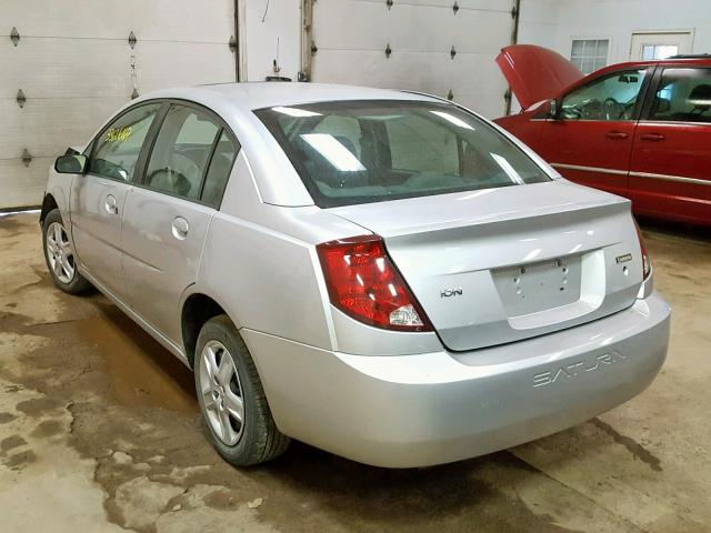 1G8AJ55F47Z117883 - 2007 SATURN ION LEVEL SILVER photo 3