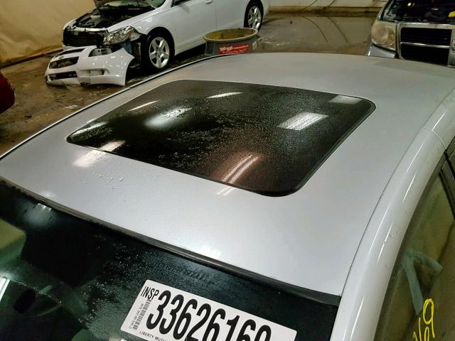 1G8AJ55F47Z117883 - 2007 SATURN ION LEVEL SILVER photo 9