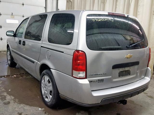 1GNDV23W58D110813 - 2008 CHEVROLET UPLANDER L 银色 照片 3