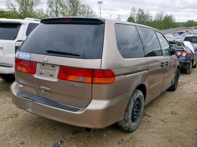 5FNRL18533B093980 - 2003 HONDA ODYSSEY LX TAN photo 4