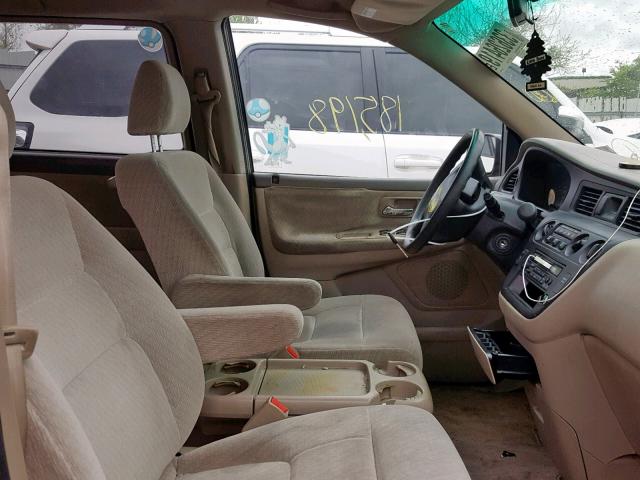 5FNRL18533B093980 - 2003 HONDA ODYSSEY LX TAN photo 5