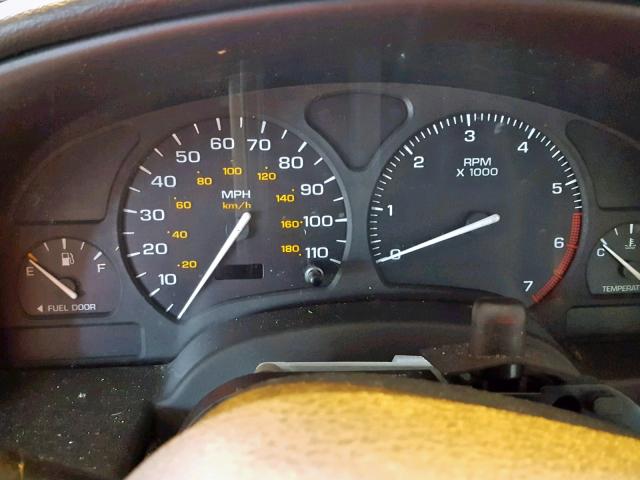 1G8ZF52811Z272361 - 2001 SATURN SL BLUE photo 8