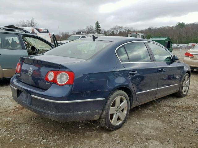 WVWAK73C78E054651 - 2008 VOLKSWAGEN PASSAT KOM BLUE photo 4