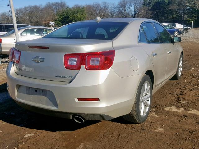 1G11H5SA4DF183401 - 2013 CHEVROLET MALIBU LTZ თაფლისფერი ფოტო 4