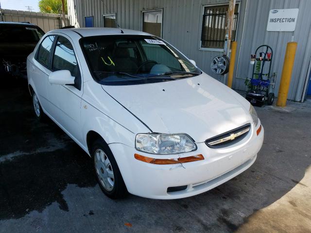KL1TD52675B292569 - 2005 CHEVROLET AVEO BASE  фото 1