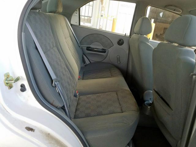 KL1TD52675B292569 - 2005 CHEVROLET AVEO BASE  фото 6