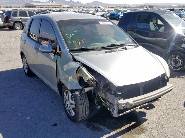 JHMGD37408S001290 - 2008 HONDA FIT SILVER photo 1