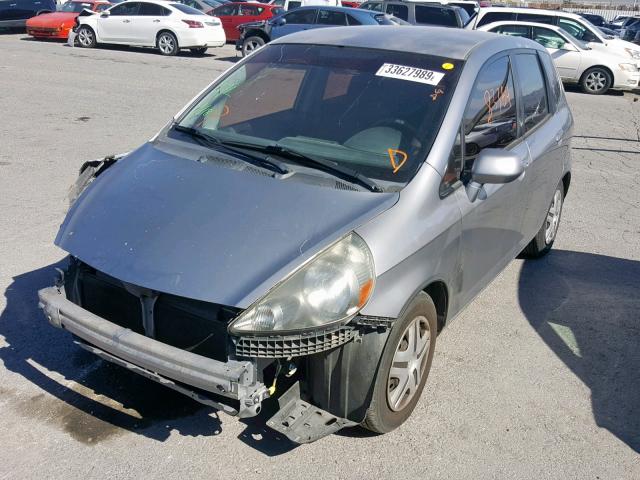 JHMGD37408S001290 - 2008 HONDA FIT SILVER photo 2